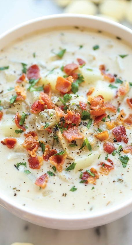 Clam Chowder Recipe, Chowder Soup, Chowder Recipe, Soup And Stew, Clam Chowder, Chowder Recipes, Potato Soup, Delicious Soup, Stew Recipes