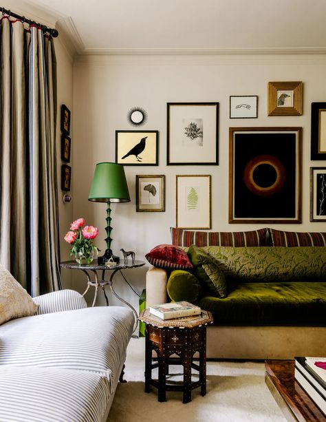 Sophie Dahl on why everyone needs the perfect sofa to recline on | House & Garden Joanna Plant, House Mold, 1970s Decor, 1920s House, Mahogany Table, Vintage Ceiling Lights, Farrow And Ball Paint, Decorating Advice, London House