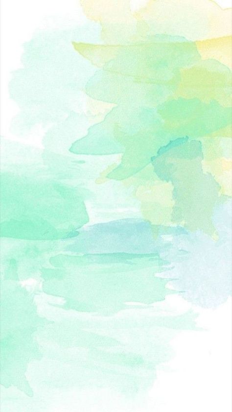 Painting Background Ideas, Watercolor Wallpaper Phone, Pastel Background Wallpapers, Mint Green Aesthetic, Cute Pastel Wallpaper, 수채화 그림, Watercolor Wallpaper, Cute Patterns Wallpaper, Pastel Background