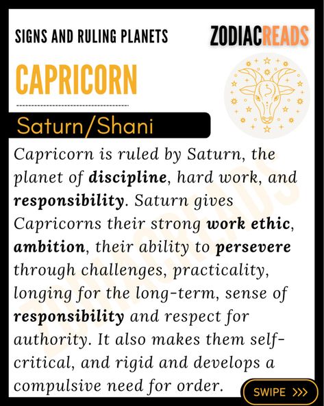 Zodiac Signs And Ruling Planets Zodiac Secrets, Ruling Planets, Capricorn Sun, Signs Astrology, Capricorn And Virgo, Capricorn Facts, 12 Signs, Zodiac Signs Astrology, Sun Sign