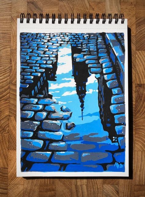 Posca Marker, Posca Art, Gouache Art, Art Painting Gallery, Painting Art Lesson, Arte Sketchbook, Nature Art Painting, Diy Canvas Art Painting, Amazing Art Painting