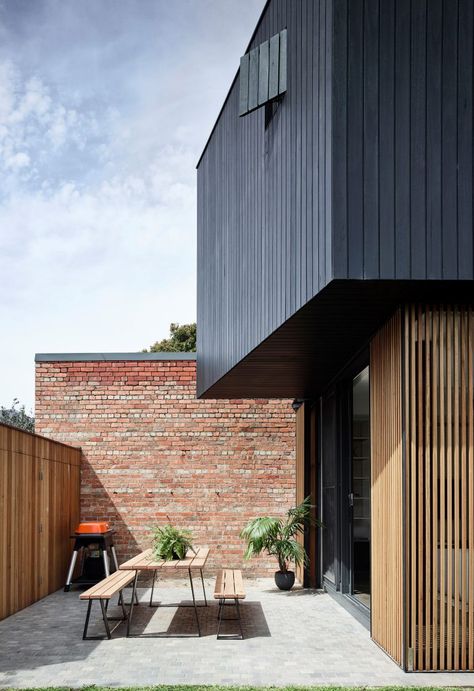 The Ridgeway House by Ha Architecture - Modern Charred Timber Extension - The Local Project Timber Extension, Architecture Extension, Renovation Facade, Architecture Work, External Cladding, House Cladding, House Extension Design, The Local Project, Casa Container