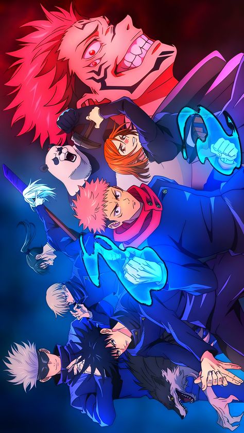 All Characters In Jujutsu Kaisen, All Anime Characters Wallpaper, All Jjk Characters In One Picture, Ipad Wallpaper Jujutsu Kaisen, Jujutsu Kaisen Characters All, Jujutsu Kaisen All Characters Together, Character Poster Ideas, Jjk 0 Wallpaper, Jjk Characters All Together