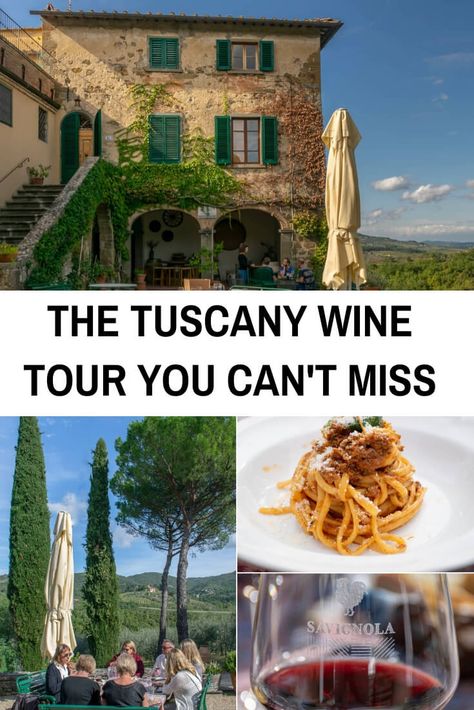 The Chianti Wine Tour in Tuscany You Can't Miss | Tuscan wine tour || Tuscany wine tours | Tuscany wine tour from Florence | Best places in Tuscany for Wine tasting | Wine tasting tips | Tuscany vineyards | Wine tours from Florence | Organic wineries in Tuscany | Wine tasting in Tuscany #Tuscany #wine #TravelBlissNow Tuscany Wine Tasting, Tuscany Wineries, Tuscany Wine Tour, Tuscany Vineyard, Tuscany Wine, Chianti Wine, Vineyard Tour, Greece Trip, Calabria Italy