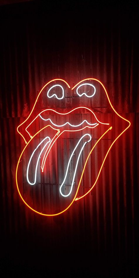 The Rolling Stones Aesthetic, Electric Cowboy, Red Quotes, Neon Light Art, Rolling Stones Logo, I Get Money, Neon Flex, Music Pics, Light Of Life