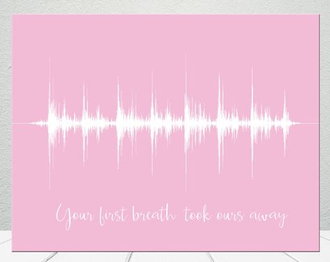 Baby Heartbeat Canvas Nursery Heart Beat Art Soundwave Canvas Print - Custom Baby Gift, Baby Shower, Wall Art, Pregnancy Anouncement Modern Nursery Wall Art, Custom Baby Gift, Baby Heartbeat, Nursery Canvas, Soundwave Art, Wall Art On Canvas, Custom Baby Gifts, Wave Art