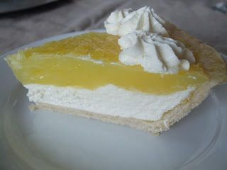 The Roberts' Recipe File: Lemon Supreme Pie Village Inn Lemon Supreme Pie Recipe, Lemon Supreme Pie Recipe, Lemon Supreme Pie, Lemon Cream Cheese Pie, Coconut Dessert, Village Inn, Lemon Dessert Recipes, Brownie Desserts, Baked Fruit