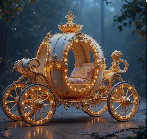 Royal Carriage, Cinderella Carriage, Art Whimsical, Cinderella, Quick Saves, Art