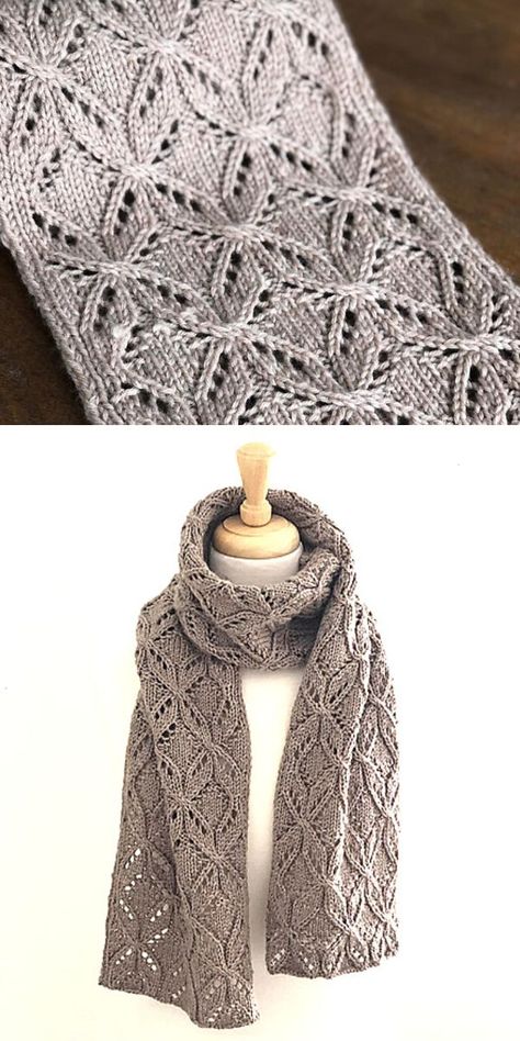 Free Knitting Pattern For A Scarf, Knitted Lace Scarf Patterns, Lace Scarf Knitting Patterns Free, Knitting A Scarf Pattern, Scarf And Hat Knitting Patterns Free, Worsted Weight Scarf Pattern Knit, Knitted Scarf Patterns Free Women, Lace Cowl Knitting Pattern Free, Cable Lace Knitting Pattern