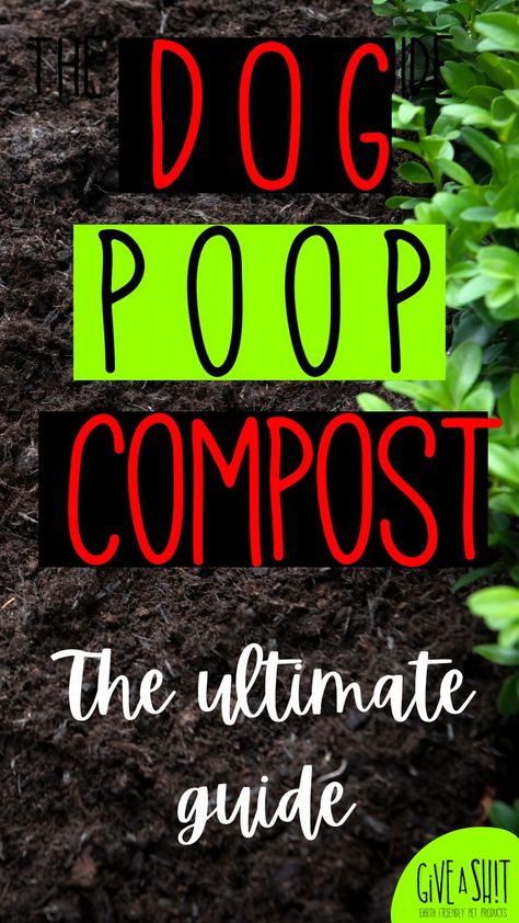 Composting your dog's poop is one of the best ways to reduce your pup's carbon pawprint. Do you have doubts about it? We present you the ultimate guide on dog poop compost! Dog Poop Disposal Backyard, Dog Waste Composter, Dog Poop Area, Dog Waste Disposal, Kennel Ideas, Diy Compost, Dog Poo, Dog Yard, Dog Poop Bag Holder