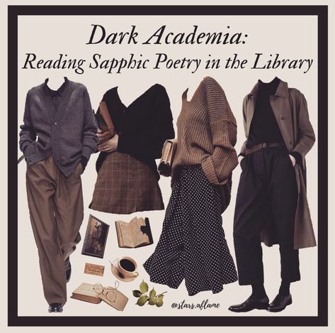 Academia Lookbook, Dark Academia Fashion Aesthetic, Dark Academia Outfits, Dark Academia Outfit, Dark Academia Style, Dark Academy, Dark Academia Clothes, Academia Clothes, Academia Outfits