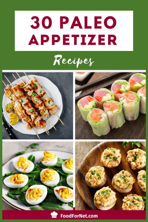 Healthy Appetizers Gluten Free, Whole 30 Appetizers For Party Easy, Paleo Party Appetizers, Super Bowl Party Food Paleo, Whole 30 Appetizers Easy, Whole30 Party Food, Paleo Football Party Food, Paleo Hors D’oeuvres, Grain Free Appetizers