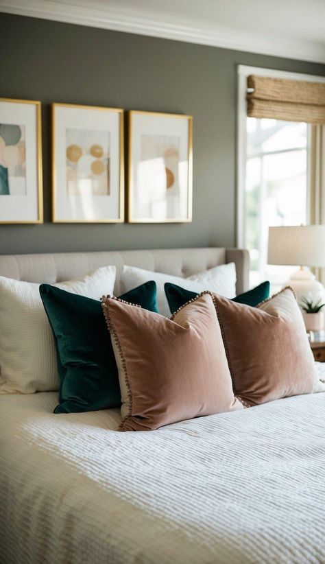 20 Super Cozy Guest Bedroom Ideas You Must Try Guest Room Cozy, Cozy Guest Bedroom Ideas, Cozy Guest Bedroom, Cozy Guest Room, Guest Room Makeover, Guest Bedroom Ideas, Cozy Guest Rooms, Plush Bedding, Art Deco Armchair