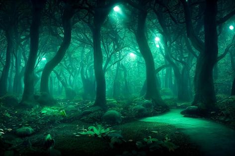 Magic Forest Background, Background Images For Editing Green, Fantasy Background Forests, Scary Forest Background, Gn Story, Fantasy Background Landscape, Green Background Landscape, Fantasy Forest Background, Dark Magical Forest