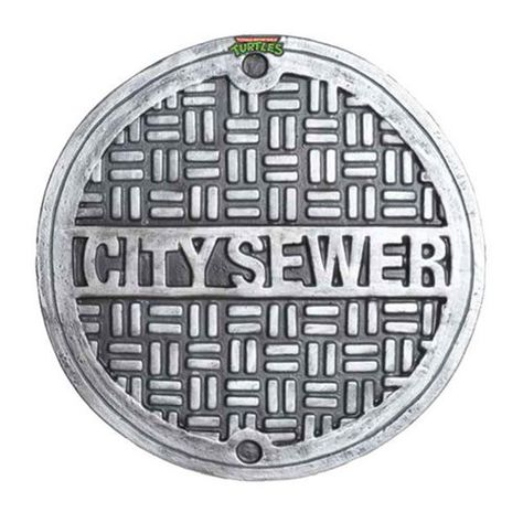 Teenage Mutant Ninja Turtles Sewer Cover Shield Tmnt Sewer, Teenage Mutant Ninja Turtles Costume, Ninja Turtle Costume, Teenage Mutant Ninja Turtle, Ninja Turtle, Movie Costumes, Tv Movie, Truck Accessories, Mutant Ninja