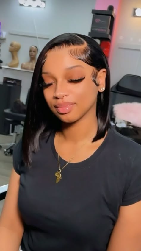 Bob Lace Front Wigs Side Part, 12 Inch Bob Wig Side Part, Frontal Bob Wig Side Part, Bob Side Part Black Women, Side Bob Black Women, Side Part Black Women, Lace Wigs Black Women, Side Part Bob Weave, Bob Side Part