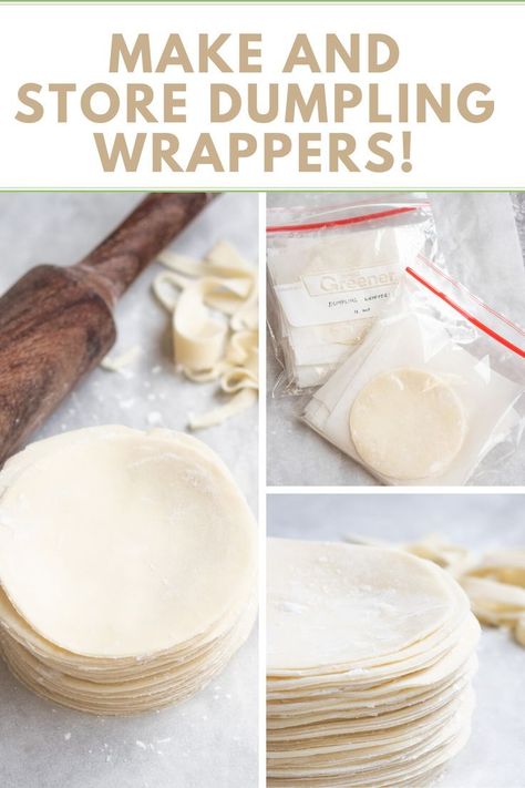 The Best Dumpling Recipe, Homemade Gyoza Wrappers, Dumpling Recipe Chinese, Anchioves Recipes, Homemade Beef Dumplings, Dumping Wrappers Recipe, Dumpling Wrapper Recipes, Chinese Dumpling Wrapper Recipe, Momo Dumplings Recipe