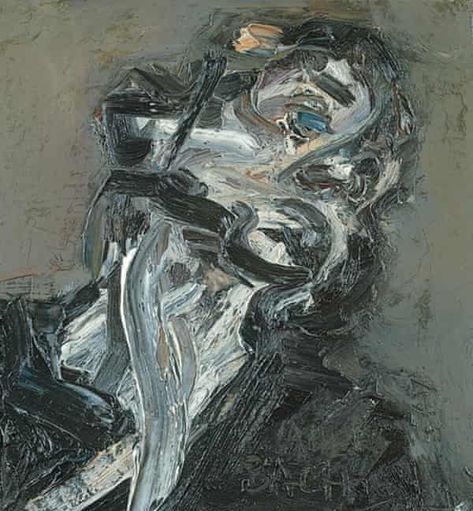 Auerbach Frank, Expressive Portraits, Julian Schnabel, Frank Auerbach, German Expressionism, A Level Art, Abstract Portrait, British Artist, Portrait Artist