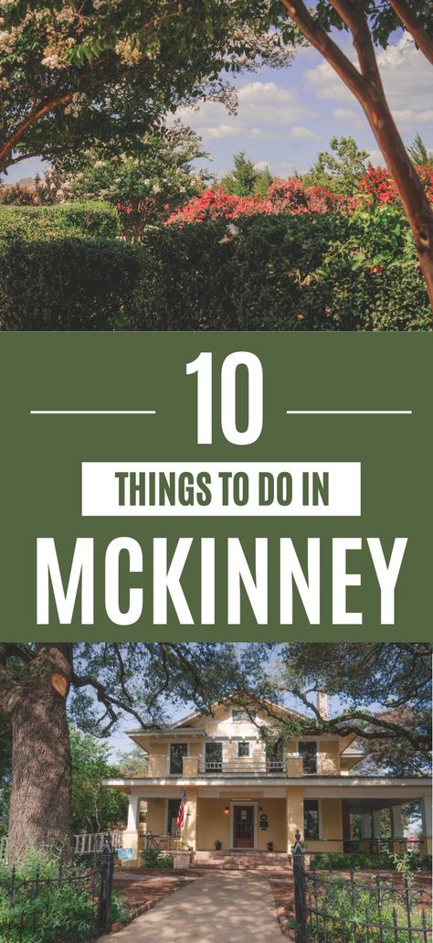 Mckinney Texas Downtown, Mckinney Texas Things To Do, Traditional Texas Food, Mckinney Texas, Texas Travel Guide, Texas Photo, Texas Vacations, Weekend Activities, Cheap Things To Do