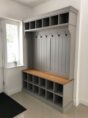 Boot Room Storage, Boot Room Utility, Coat And Shoe Storage, Beautiful Furniture Pieces, Hallway Furniture Storage, Muddy Boots, Porch Storage, Coat Storage, Mudroom Decor