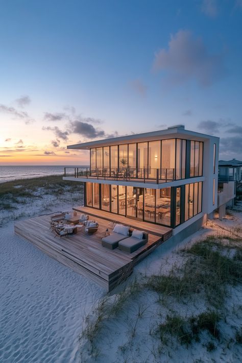 Dream of ocean views in stunning beachfront homes? Explore dreamy designs that blend coastal elegance with modern comfort. Discover how these homes enhance your serene escape by the sea!   #OceanViews #BeachfrontHomes #CoastalDesign #DreamHome #ModernArchitecture #HomeInspiration #LuxuryLiving #InteriorDesign #SeasideRetreat #HomeDecor #BeachStyle #ArchitectureLovers #CoastalInteriors #SustainableLiving #HomeDesignIdeas Modern Coastal Exterior, Beachy Homes, Maine Beach House, Stump House, Beach View House, Coastal Cottages, Beach Houses Architecture, Modern Beach Home, Beachfront Homes