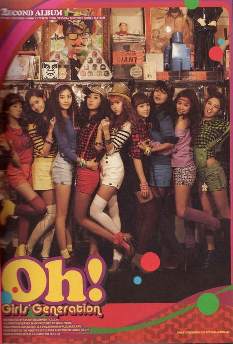 Girls' Generation (SNSD) Oh Girls Generation Poster, Girls Generation Aesthetic, Girls Generation Wallpaper, Snsd Poster, Snsd Aesthetic, Snsd Wallpaper, Snsd Oh, Girl Generation, Y2k Posters