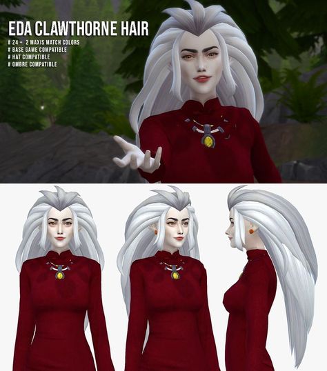 Eda Clawthorne The Owl House sims 4 cc hair Sims 4 Owl House, Sims 4 The Owl House Cc, Sims 4 Cc Cartoon, Sims 4 Cc Elf Ears, Sims 4 Cosplay Cc, House Sims 4 Cc, Cc Cosplay, The Owl House Eda, Sims4 Mod