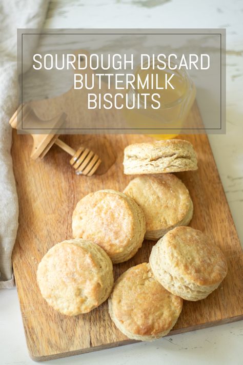 Sourdough Discard Buttermilk Biscuits Recipe Flaky Buttermilk Biscuits, Buttermilk Biscuits Easy, Sourdough Biscuits, Biscuits From Scratch, Einkorn Recipes, Homemade Biscuits Recipe, Easy Biscuit Recipe, Homemade Buttermilk Biscuits, Buttermilk Biscuits Recipe