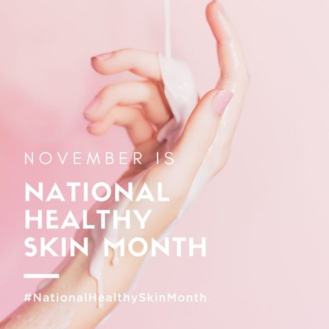 The American Academy of Dermatology (AAD) designates each November as National Healthy Skin Month. It’s a time to pay attention to your skin, learn about skin care, and adopt habits that can lead to a lifetime of healthier skin, hair, and nails. Source: https://www.aad.org/public/public-health/awareness-campaigns/national-healthy-skin-month#:~:text=The%20American%20Academy%20of%20Dermatology,skin%2C%20hair%2C%20and%20nails. Social Media Software, Skin Analysis, Avon Skin Care, Skin Regimen, La Life, Men's Cologne, Avon Rep, Avon Online, Awareness Campaign