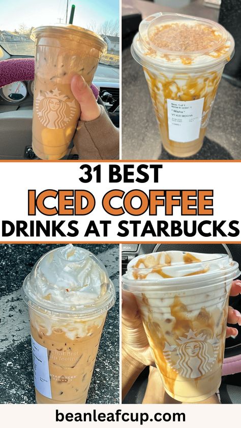 Craving a cool, delicious pick-me-up? Check out these 31 amazing Starbucks iced coffee drinks! From classic cold brews to creative seasonal favorites, there's something for every coffee lover. Find your next go-to iced coffee treat and beat the heat in style! Cold Brew Coffee Recipe Starbucks, Best Iced Coffee Starbucks Orders, Starbucks Orders To Try, Best Starbucks Iced Coffee, Starbucks Iced Coffee Drinks, Iced Coffee Starbucks, Espresso Drink Recipes, The Best Iced Coffee, Perfect Iced Coffee