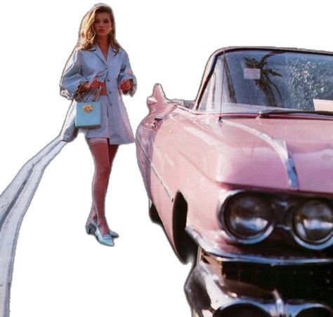 Kate Moss Glamour, 80s Miami Aesthetic, 80s Miami, Miami Aesthetic, Miami Interior Design, The Beverly Hills Hotel, 90s Runway Fashion, Pink Cadillac, Beverly Hills Hotel