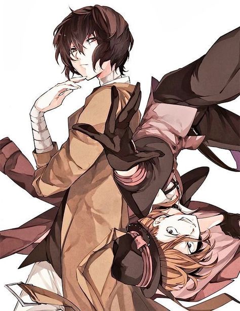 Soukoku: "Demon Prodigy/Fallen Angel" on Twitter: "https://t.co/qGeTqnkBqz" / Twitter Soukoku Official, Soukoku Official Art, Chuuya Nakahara, Dog Wallpaper, Dazai Osamu, Bongou Stray Dogs, Stray Dogs Anime, Fanarts Anime, Fallen Angel