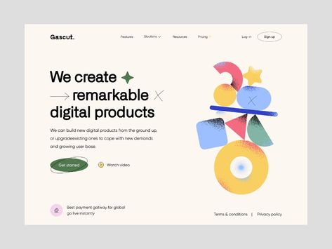 Gascut website design by A. Rahman Kulkerni on Dribbble Agency Website Inspiration, Webpage Design Layout, Character Web, Ux Design Portfolio, Simple Website Design, Agency Website Design, Self Branding, Agency Website, Simple Website