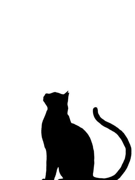 Silhouette Arte, Silhouette Chat, Black Cat Tattoos, Cat Frame, Black Cat Art, Cat Quilt, Animal Silhouette, Cat Art Print, Cat Silhouette