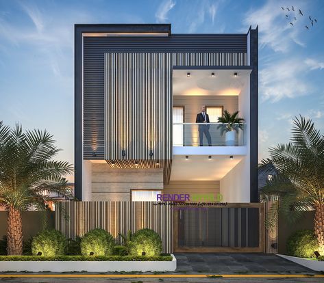 G 1 Front Elevation Design, Front Elevation Design, Modern Bungalow Exterior, 3d Elevation, House Outer Design, Small House Elevation, Small House Elevation Design, Small House Design Exterior, Modern House Facades