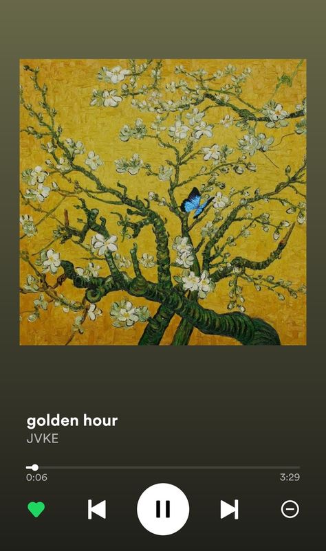 #pinterest #golden #hour #music #lyrics #aesthetic Songs Icon, Jvke Golden Hour, Spotify Wrap, Spotify Screenshot, Soft Beauty, The Golden Hour, Music Recommendations, Best Song Ever, Baymax