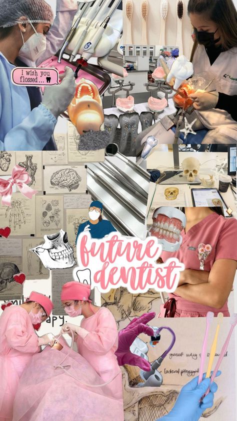 I build my future 🫰🩷 Dentist Pink Aesthetic, Dentist Wallpaper Aesthetic, Dentist Aesthetic Wallpaper, Dentist Motivation, Dentistry Wallpaper, Dentist Wallpaper, Dentist Lifestyle, Dentist Aesthetic, Future Dentist