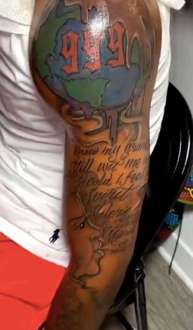 Best Polo G Tattoos - NSF - Music Magazine Polo G Tattoo, G Tattoos, Tattoo Ideas Male, Tattoo Ideas Males, Brian Dawkins, Polo G, Waves Haircut, Tattoos Inspo, G Tattoo