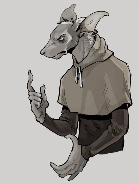 Rat Rat Human Drawing, Rat Monster Art, Rat People Fantasy Art, Rat Character Art, Rat Oc Art, Rat Dnd Character, Rat Man Art, Ratfolk Character Art, Rat Fursona Art