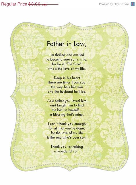 Father in law Poems Letter To Father, Personalized Handkerchief Wedding, Wedding Poems, Wedding Handkerchief, Father In Law, Future Mrs, In Laws, Wedding 2015, I Got Married