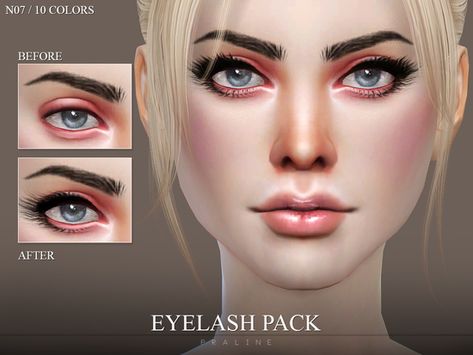 Lashes in 5 styles, 2 colors. Found in TSR Category 'Sims 4 Female Eyeliner' Cc Eyelashes, Ts4 Makeup, Cc Makeup, Sims 4 Cc Eyes, Sims 4 Cc Kids Clothing, Makeup Cc, Play Sims 4, Sims 4 Cc Makeup, Sims 4 Cc Skin