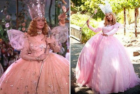 Good Witch Costume For Women, Glenda The Good Witch Costume Diy Crown, Glenda Diy Costume, Glenda Costume Diy, Galinda The Good Witch Costume, Glinda The Good Witch Crown Diy, Diy Glinda Costume, Glenda Good Witch Costume Diy, Diy Glinda Crown