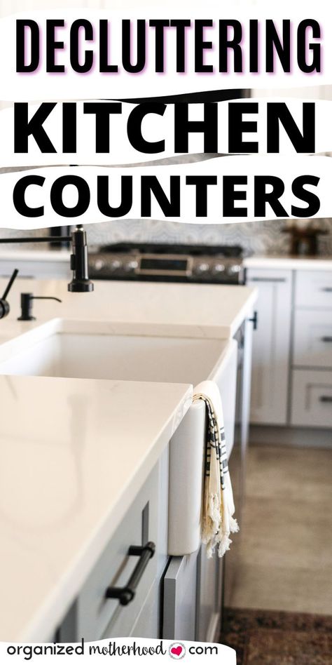 decluttering kitchen counter hacks Small Kitchen Storage Ideas Organizing, Kitchen Storage Ideas Organizing, Small Kitchen Counter Organization, Organizing Kitchen Drawers, Countertop Storage Kitchen, Declutter Kitchen Counter, Storage Solutions Kitchen, Small Kitchen Counter, Kitchen Counter Organization Ideas