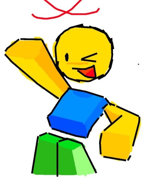 Roblox Easy Drawing, Roblox Reference Drawing, Cute Roblox Drawings, Roblox Silly Art, Silly Roblox Avatar Ideas, Roblox Characters Drawing, Draw And Donate Roblox Ideas, Blocky Roblox Art Style, How To Draw Roblox Characters