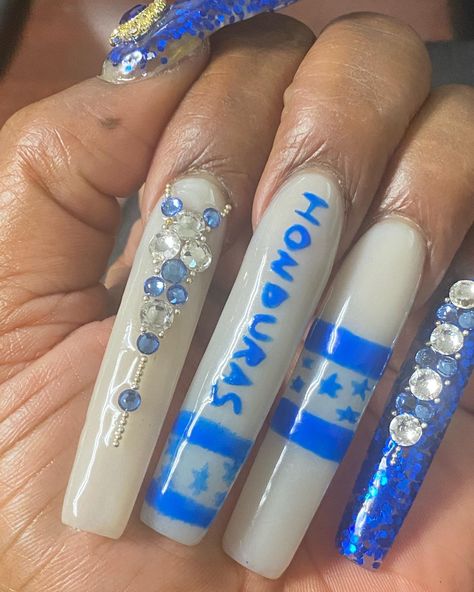 Done for the Festival Latino! Honduras Nails Designs, Nails Designs, The Festival, Nail Design, Honduras, Nail Designs, Festival, Nails, Beauty