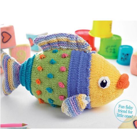 Multi-textured Fish Knitted Fish, Crochet Fish Patterns, Textured Blankets, Knitted Toys Free Patterns, Crochet Fish, Animal Knitting Patterns, Baby Blanket Knitting Pattern, Free Knitting Patterns, Knitted Animals