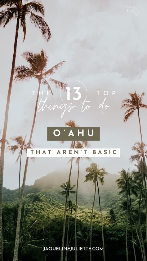 The ultimate first-timers guide for seeing the beautiful island of Oahu and its wonders. Where to stay, where to eat vegan, what to do/see in Hawaii… The best island in Hawaii to explore the tropical nature & island flair! Oahu Vacation Itinerary, Must See In Oahu Hawaii, Things To Do Oahu Hawaii, Oahu Tide Pools, Best Hawaii Vacation, Best Time To Travel To Hawaii, Where To Stay On Oahu, Visiting Hawaii For The First Time, Honolulu Bucket List