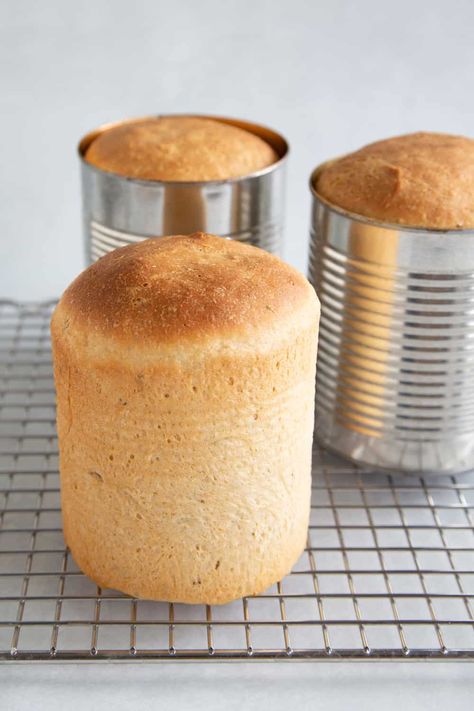 Bread In A Can, Bread Tin, Homemade Bread Easy, Bread Machine Recipes, Sandwich Bread, Bread Recipes Homemade, Bread Rolls, Bread Dough, Loaf Bread