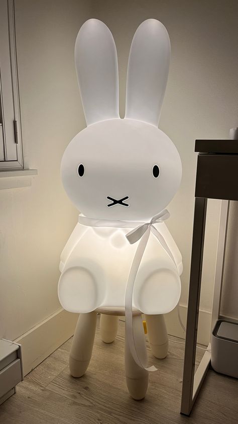 Miffy Floor Lamp, Miffy Xl Lamp, Miffy Lamp Aesthetic, Miffy Bedroom, Miffy Decor, Miffy Light, Miffy Lamp, Diwali Light, Cute Lamp