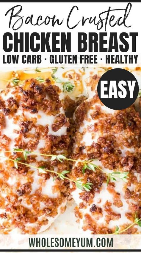 Chicken Bacon Recipes Healthy, Throat Tea, Chicken Bacon Recipes, Chicken Breast With Bacon, Ketone Recipes, Keto Meat, Winter Dinners, Ranch Chicken Recipes, Bacon Chicken